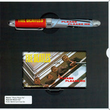 Load image into Gallery viewer, ACME Beatles Please Please Me Pen and Card Case closeup 
