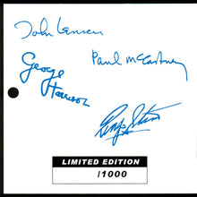 Load image into Gallery viewer, ACME Beatles Revolver Rollerball Pen and Card Case Printed Signatures
