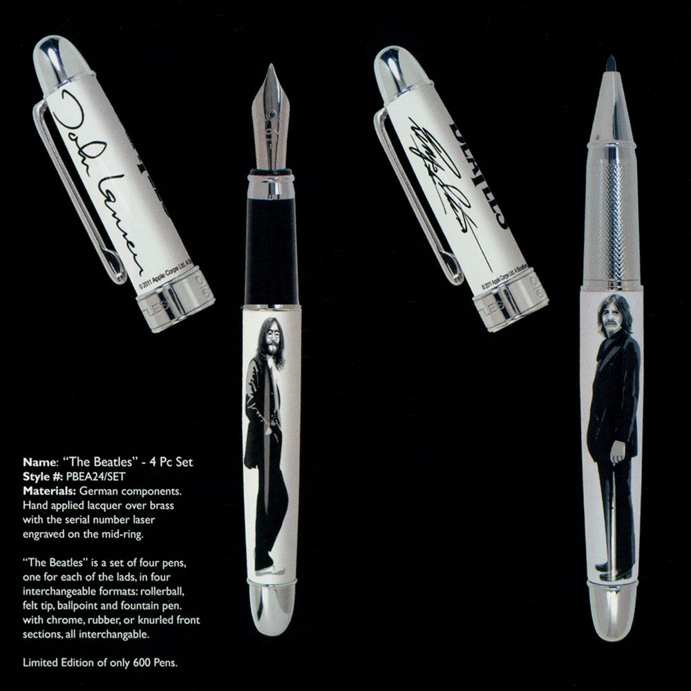 13688ACMEビートルズBeatles　4Penセット限定品万年筆ボールペン ACME 
