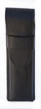 Load image into Gallery viewer, Front view of the black lizard case.
