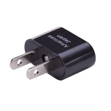 Load image into Gallery viewer, Angled view of the Americas and Japan power adapter plug.
