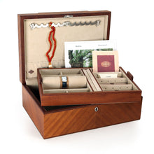 Load image into Gallery viewer, Agresti Briarwood Jewelry Box - Model - 931 - Opened
