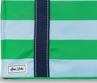 Ame & Lulu Sun & Sea Tote in Grasshoper Color