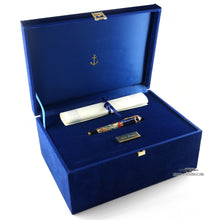 Load image into Gallery viewer, Ancora &quot;20,000 Leagues Under the Sea&quot; Jules Verne Limited Edition Fountain Pen Opened Box
