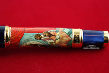Load image into Gallery viewer, Ancora &quot;20,000 Leagues Under the Sea&quot; Jules Verne Limited Edition Fountain Pen Close Up
