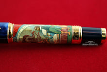 Load image into Gallery viewer, Ancora &quot;20,000 Leagues Under the Sea&quot; Jules Verne Limited Edition Fountain Pen  Close Up
