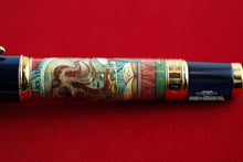 Load image into Gallery viewer, Ancora &quot;20,000 Leagues Under the Sea&quot; Jules Verne Limited Edition Fountain Pen Close Up
