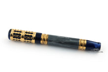 Load image into Gallery viewer, Back view of the fountain pen with the cap on. Set on a white background.
