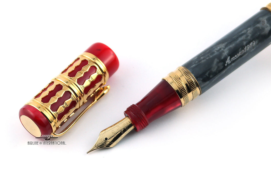 Ancora Pisa Red Limited Edition Fountain Pen  - #20/88 Extremely Rare