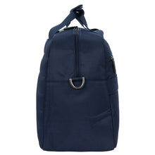 Load image into Gallery viewer, B/Y Ulisse 18&quot; Duffle - Ocean Blue (Navy) - Side Panel View
