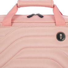 Load image into Gallery viewer, B/Y Ulisse 18&quot; Duffle - Pearl Pink - Front Panel Close-Up

