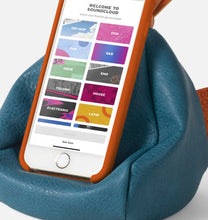 Load image into Gallery viewer, Bookaroo Little Bean Bag Phone Rest - Teal
