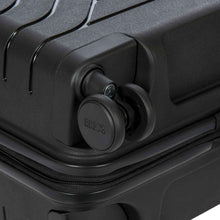 Load image into Gallery viewer, Close up to the suitcase&#39;s spinner wheel. 

