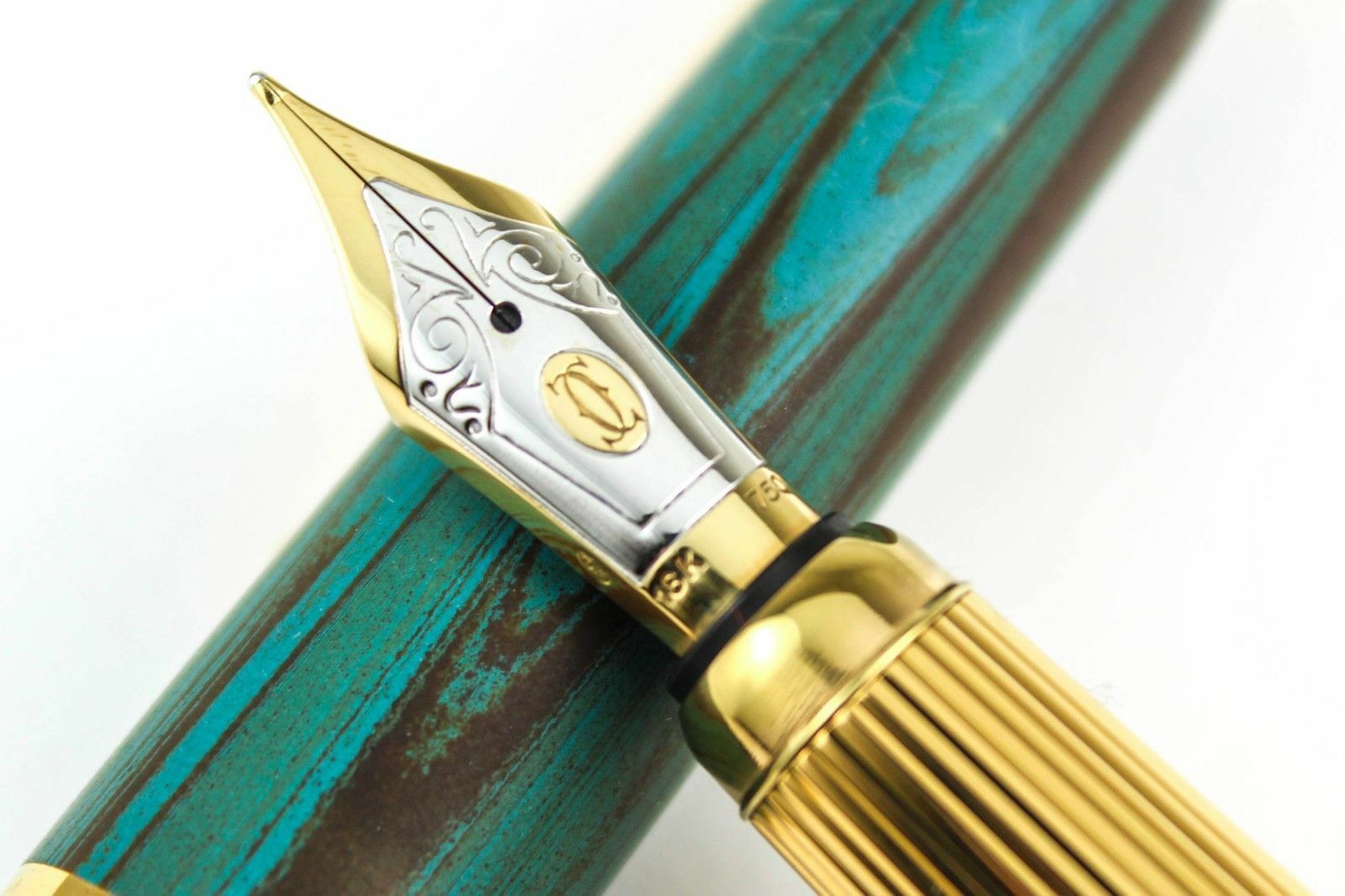 Cartier Limited Edition Dandy Green Ebonite LE Fountain Pen
