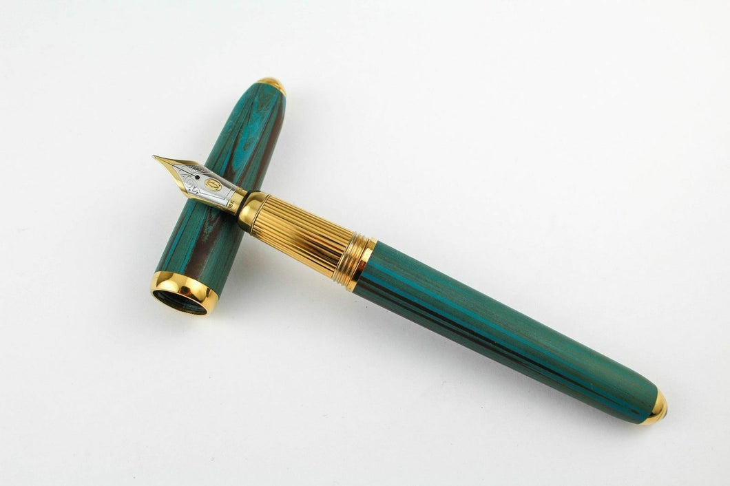 Cartier Limited Edition Dandy Green Ebonite LE Fountain Pen