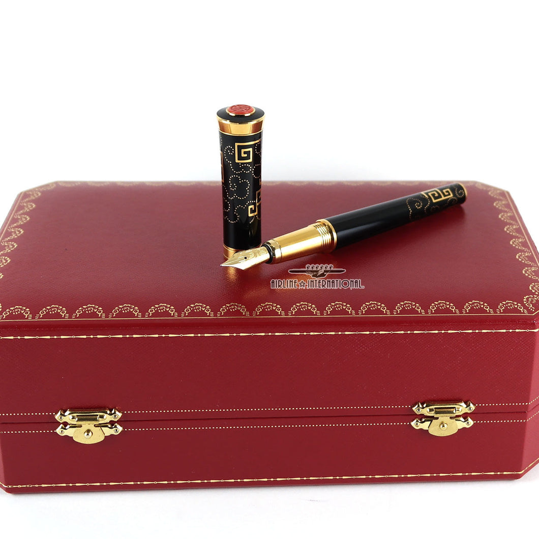 Cartier Limited Edition Exceptional Fountain Pen Inspired From China # 004/888