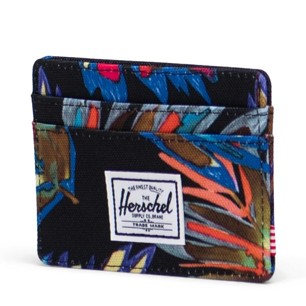 Herschel Supply Co. Charlie RFID Card Wallet - Painted Palm