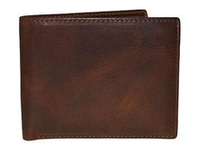 Load image into Gallery viewer, Cheyenne Hand-Stained Leather Removable Passcase Wallet
