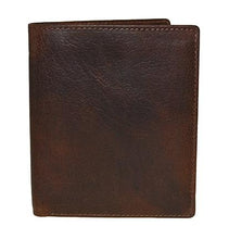 Load image into Gallery viewer, Cheyenne Hand-Stained Leather Extra-Page Hipster Wallet
