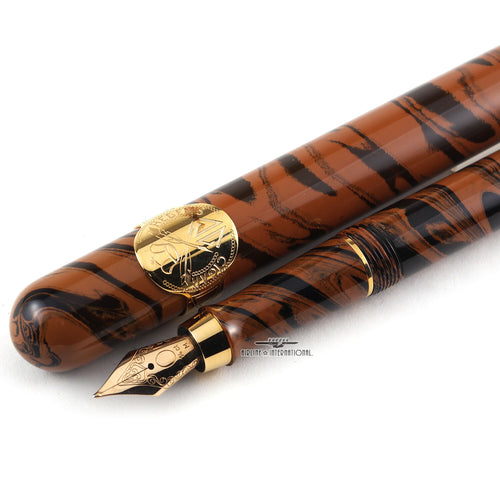 Created In France - Custom Ebonite Cigar Fountain Pen 