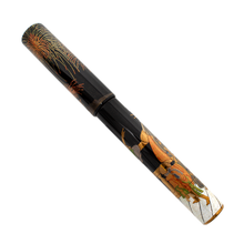 Load image into Gallery viewer, Danitrio GK-1013 Genkai &quot;Fireworks (Summer of Four Seasons)&quot; Limited Edition Fountain Pen Capped Side 3
