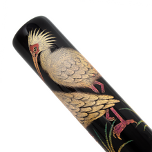 Load image into Gallery viewer, Danitrio GK-1031 Genkai &quot;Toki&quot; (Japanese Crested Ibis) Fountain Pen Ibis Bird Close Up
