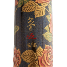 Load image into Gallery viewer, Danitrio GK-1046 Genkai &quot;Sakura Rose&quot; Fountain Pen - Artist Signature and Limited Edition Number Close-Up
