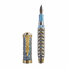 Load image into Gallery viewer, Montegrappa Dante Alighieri: Silver Paradiso Limited Edition Pens

