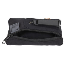 Load image into Gallery viewer, Interior view of the black clip stash. 
