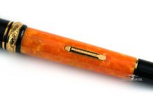 Load image into Gallery viewer, Close up to the golden ink fill lever with engraved text: EDIZIONE 1999
