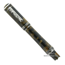 Load image into Gallery viewer, Front view of the fountain pen with the cap on. 
