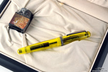 Load image into Gallery viewer, Delta Roma Imperiale LE Yellow Demonstrator Fountain Pen - Super Oversized!
