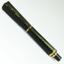 Load image into Gallery viewer, Delta Limited Edition Celluloid Papilon Emerald Green Fountain Pen - #11/100 (M Nib)

