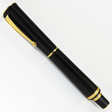 Load image into Gallery viewer, Delta Limited Edition Celluloid Papillon Black Fountain Pen #11/100 (Medium Nib)
