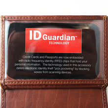 Load image into Gallery viewer, Close up to the windowed ID slot with ID Guardian RFID technology card.
