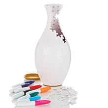 Load image into Gallery viewer, Do-It-Yourself 3-D Puzzle Vase
