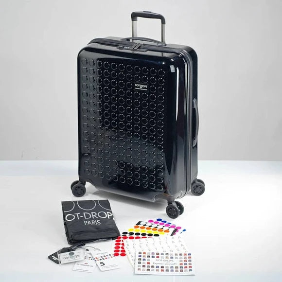 Dot-Drops Paris Chapter 2 Carry-On Spinner Luggage | Airline Intl