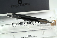 Load image into Gallery viewer, Edelberg Sloop EB-1001 - Black Resin w/ Red Racing Stripe Rollerball Pen
