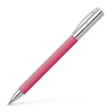 Load image into Gallery viewer, Side view of the Sunset Pink Ambition Op pen with the cap posted.
