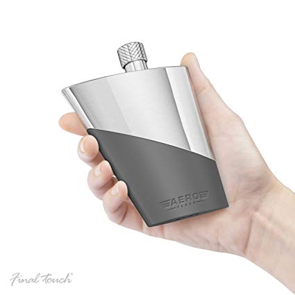 Final Touch Aero Flask in hand