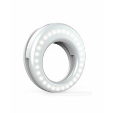 Load image into Gallery viewer, Angled front view of the selfie ring on a white background.
