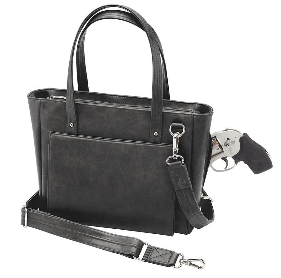 GTM Washable Leather Concealed Carry Wallet - Tote