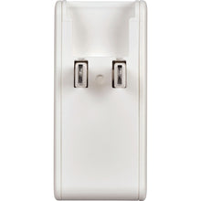 Load image into Gallery viewer, Back view of the USB Charger with a US plug. 
