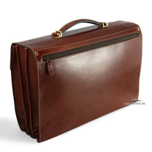 Load image into Gallery viewer, Goldpfeil Leather Flap Brief
