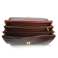 Load image into Gallery viewer, Goldpfeil Leather Flap Brief
