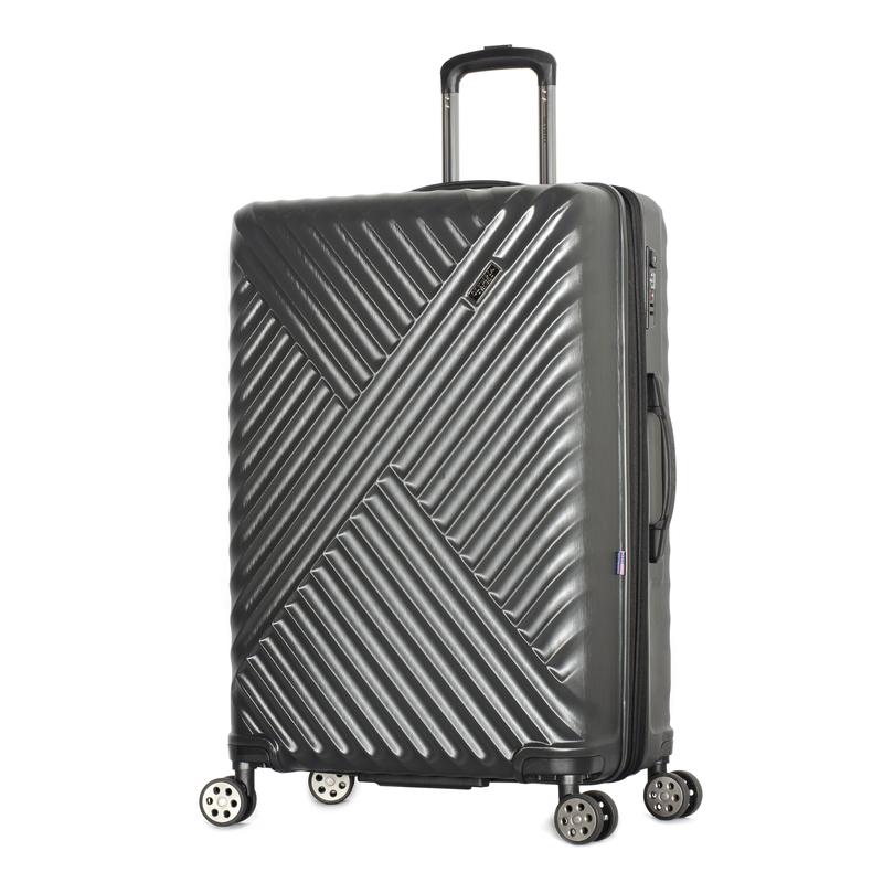 Olympia Matrix Polycarbonate Large Expandable Spinner Luggage