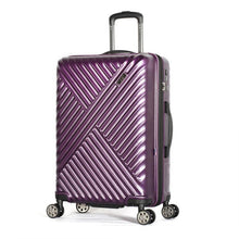 Load image into Gallery viewer, Olympia Matrix Polycarbonate Medium Expandable Spinner Luggage
