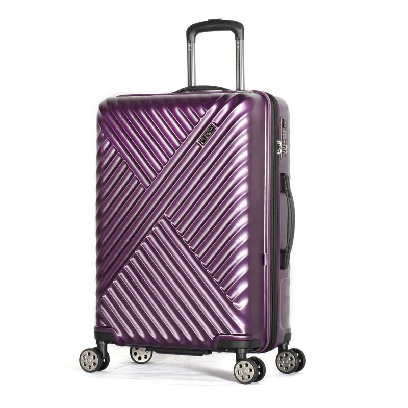 Olympia Matrix Polycarbonate Medium Expandable Spinner Luggage