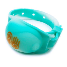 Load image into Gallery viewer, Angled view of the Sea foam, turquoise and white Handiguru.
