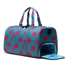 Load image into Gallery viewer, Herschel Supply Novel Duffle Simpsons - Homer Simpson - Blue Duffle with Donuts - Shoe Compartment

